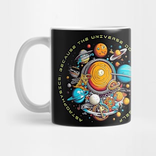 Sci Fi Astro Plants Design Mug